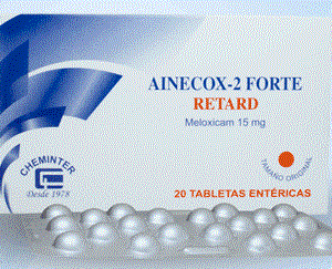 AINECOX-2 FORTE RETARD TABLETAS ENTÉRICAS