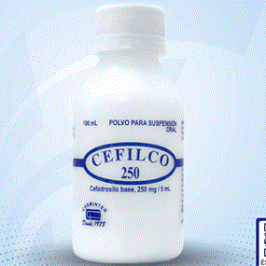 CEFILCO 250 POLVO PARA SUSPENSIÓN ORAL