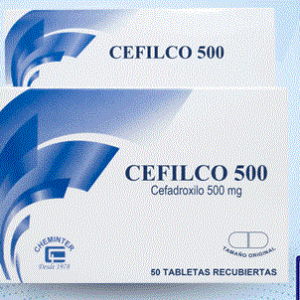 CEFILCO 500 TABLETAS RECUBIERTAS