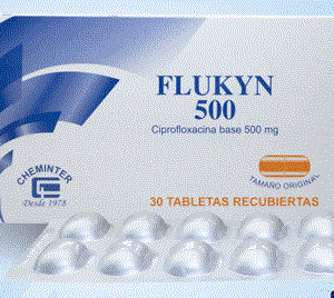 FLUKYN 500 TABLETAS RECUBIERTAS