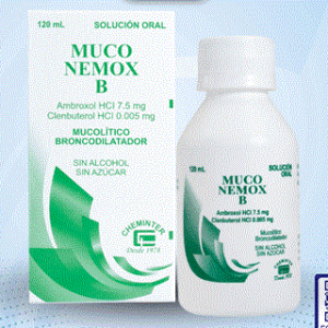 MUCONEMOX B SOLUCIÓN ORAL