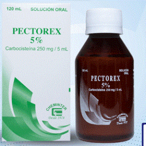 PECTOREX 5% SOLUCIÓN ORAL
