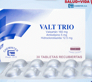VALT TRIO TABLETAS RECUBIERTAS