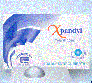 XPANDYL TABLETA RECUBIERTA